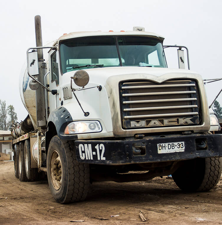 camiones mixer, de Maquinaria Carrán, conoce el nuevo camión, construcción, historia, servicio, arriendo