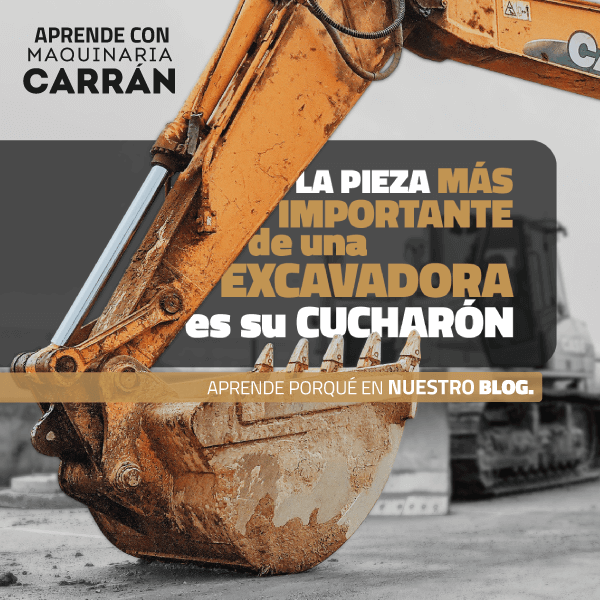 Cucharón de excavadora: qué es y cuáles son sus 6 usos