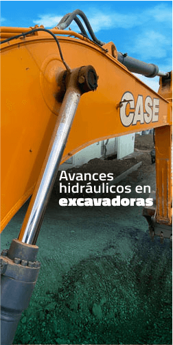 Avances hidráulicos en las excavadoras