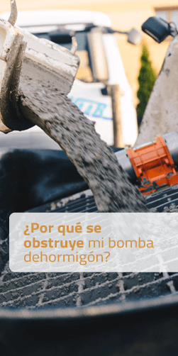 bomba de hormigón obstruida, se obstruye mi bomba de hormigón y no sé por qué, por qué se obstruye mi bomba de hormigón