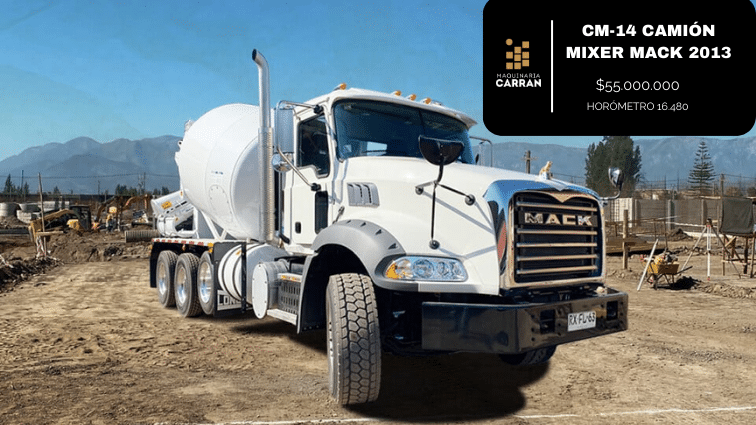 Camión Mixer Mack 2013