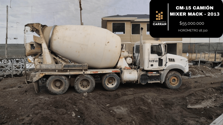Camión Mixer Mack 2013 CM-15