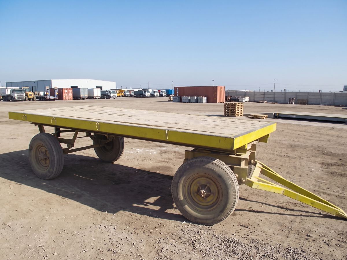 Carro Plano 4 Ruedas, en arriendo en Maquinaria Carrán