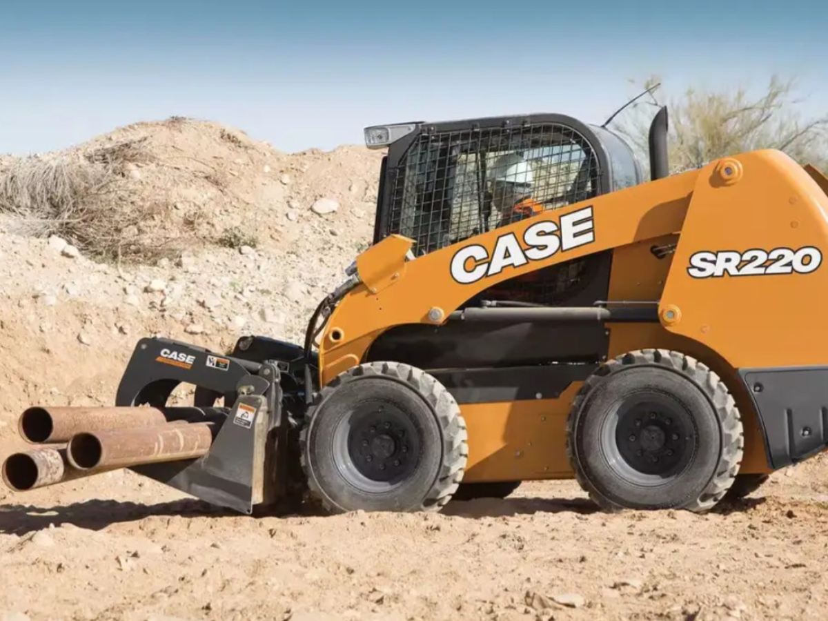 Minicargador Case SR220 año 2019, código de flota BC52, en venta en Maquinaria Carrán